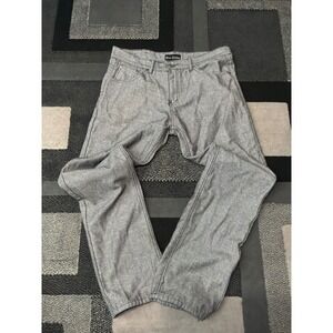 Denim Culture Straight Leg Jeans Mens Grey 36x32 Excellent